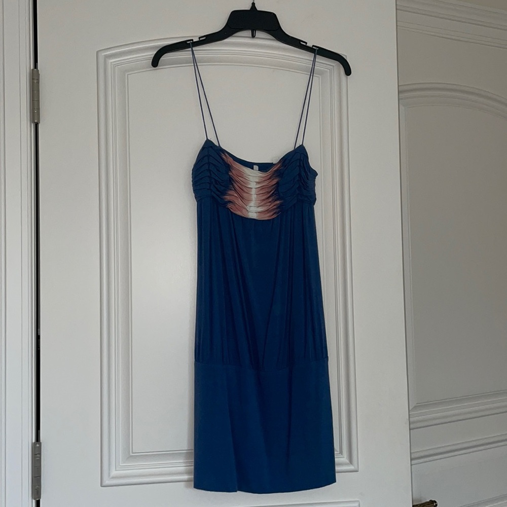 IISLI Blue Mini Dress - Picture 4 of 9